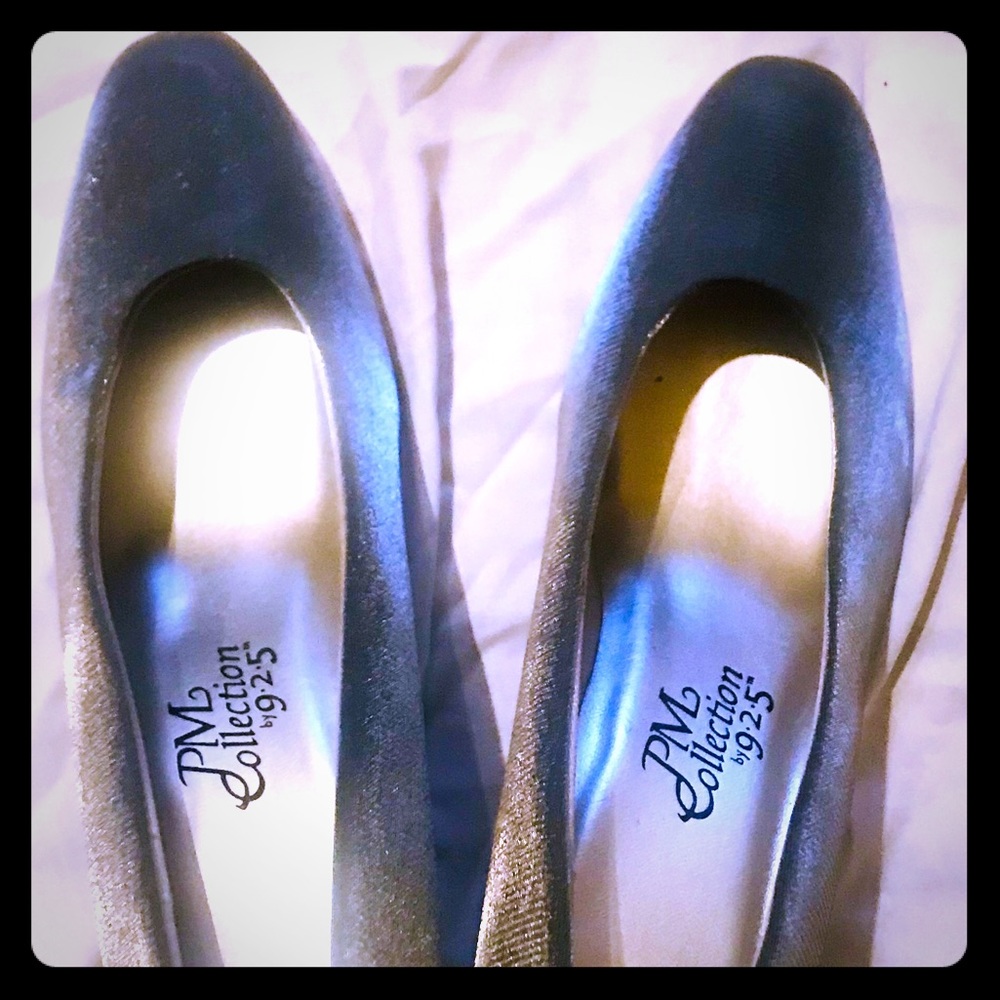 PM Collection by 9.2.5 Silver pumps